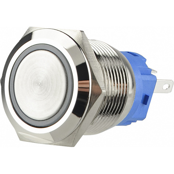 Кнопка Аско-Укрем TYJ 19-271 1NO+1NC 220В з підсвічуванням червона (A0140010112)