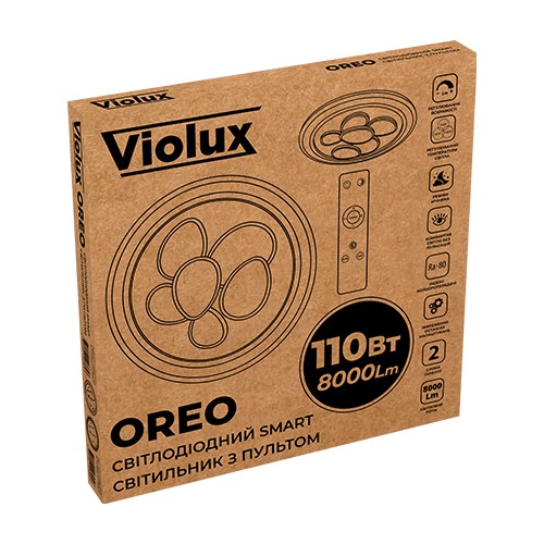 Світильник LED smart OREO+пульт 110W 3000-6000K IP20 білий круг ( 220385 ) - фото №8