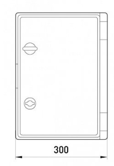 Бокс ударопрочный Enext e.plbox.300.400.195.blank - фото №4
