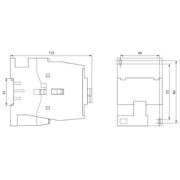 Магнитный пускатель Promfactor FC-3/40А 1NC AC42В (FC31040042) - фото №2