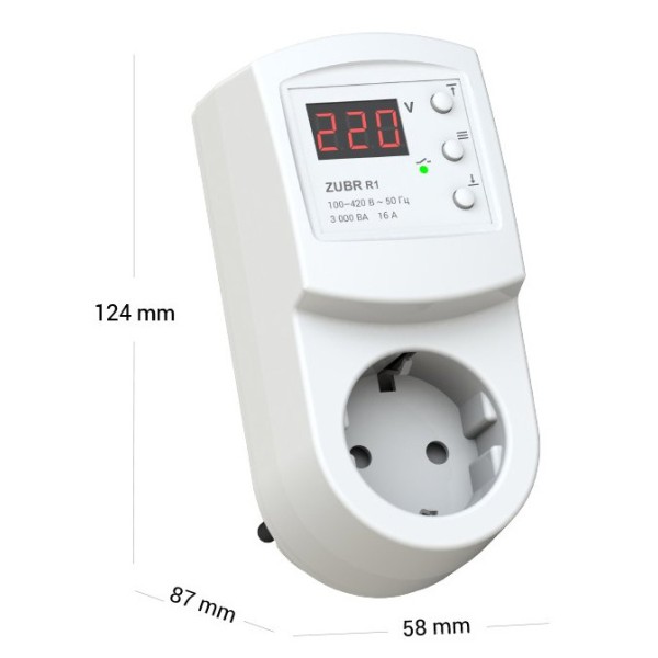 Реле напряжения ZUBR R116y - фото №2