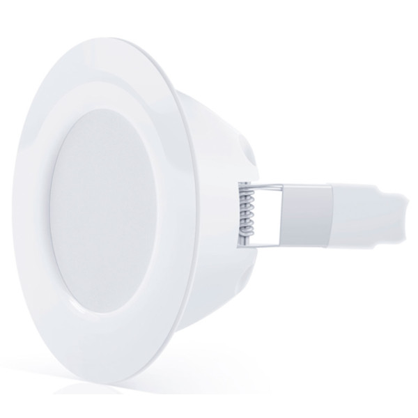 Круглий вологостійкий світильник Maxus SDL 3-step 12Вт 3000/4100К (1-MAX-01-3-SDL-12-C) - фото №1