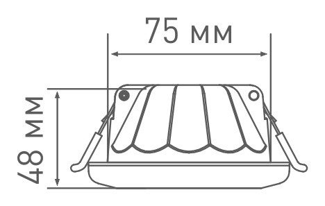Круглий вологостійкий світильник Maxus SDL 3-step 12Вт 3000/4100К (1-MAX-01-3-SDL-12-C) - фото №5