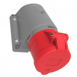 Настінний роз'єм Bemis BC1-1505-2535 380В 3P+E+N 16A 90° поліамід IP44 (6.2.1.98286)