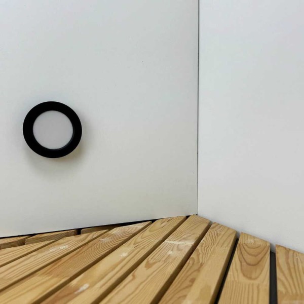 Светильник LED даунлайт Violux FRAME 6W 4200K круг IP20 черный ( 120072) - фото №1