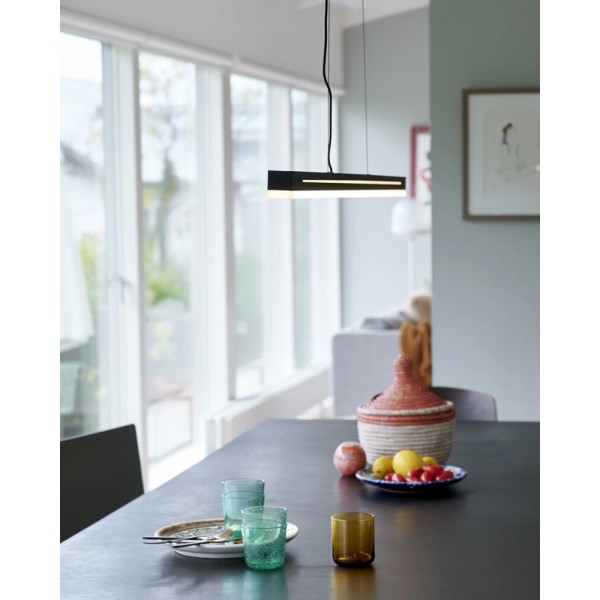 Підвісний світильник, люстра Nordlux 2113003003 Skylar LED 1x25W 3000K 2600Lm IP20 чорний - фото №1