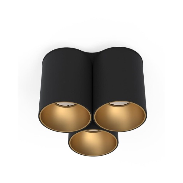 Точечный светильник Nowodvorski 38092 Eye Tone III GU10 3x10W IP20 черный