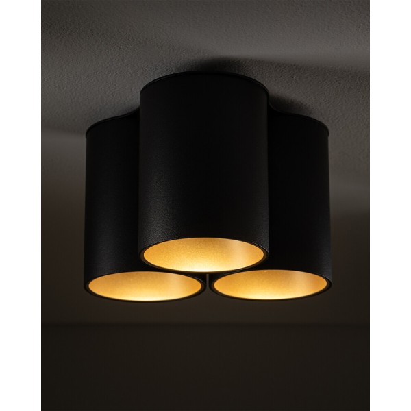 Точечный светильник Nowodvorski 38092 Eye Tone III GU10 3x10W IP20 черный - фото №2