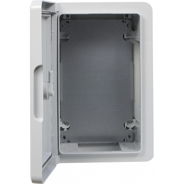 Ударостойкий корпус из АБС-пластика Аско-Укрем UBox 200x300x130мм (непрозрачная дверца) - фото №2