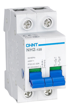 Вимикач навантаження Chint NH2-125 2P 63A (401057)
