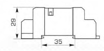 Колодка для промежуточного реле CNC MY 3P 5А (Б00030650) - фото №2