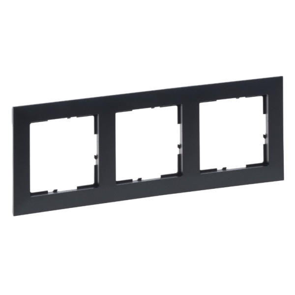 Рамка 3-постовая Legrand SUNO (графит) 721553