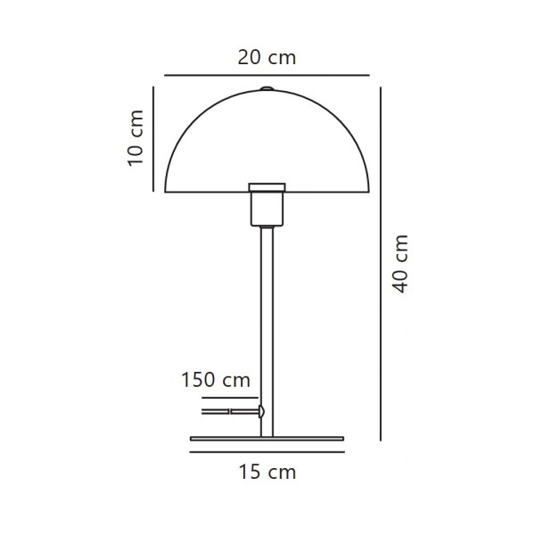 Настольная лампа Nordlux 2213755009 Ellen E14 1x40W IP20 коричневая - фото №2