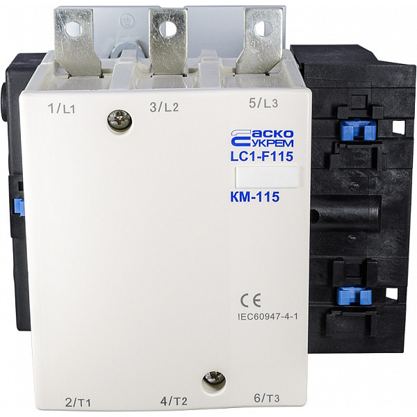 Корпусный контактор Аско-Укрем KM 115 М7 220В LC1-F115 (A0040020010) - фото №1
