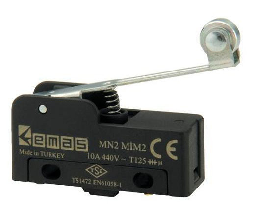 Конечный мини выключатель под пайку EMAS MN2MIM2
