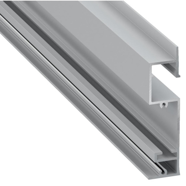 Профіль для світлодіодної стрічки Lumines FLARO срібло