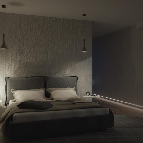 Профіль для світлодіодної стрічки Lumines FLARO срібло - фото №3