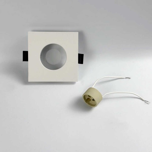 Светильник точечный Violux NAPOLI-S GU10 IP44 белый ( 131007 ) - фото №1