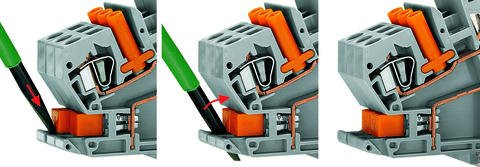 Перемычка Wago 282-424 (оранжевая) - фото №1