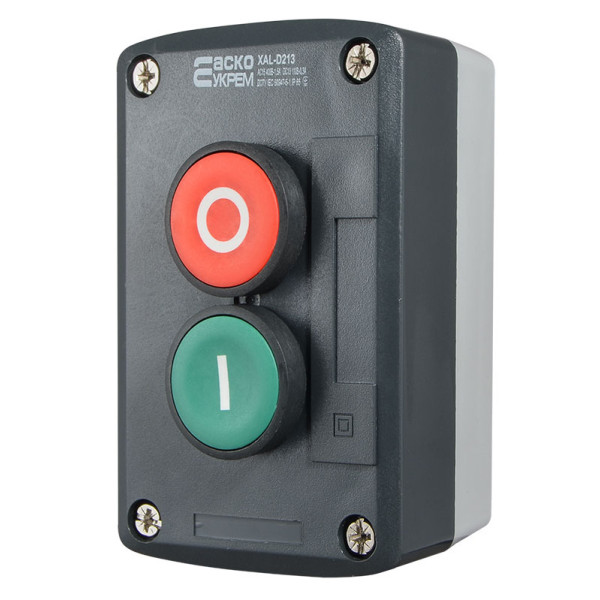 Двомісний пост Аско-Укрем XAL-D213 «Старт-Стоп» (A0140020061)