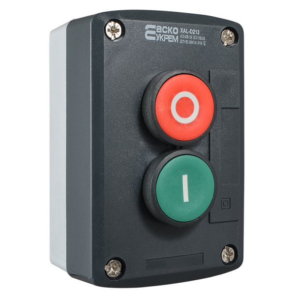 Двомісний пост Аско-Укрем XAL-D213 «Старт-Стоп» (A0140020061) - фото №1