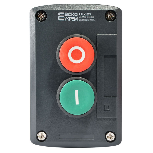 Двомісний пост Аско-Укрем XAL-D213 «Старт-Стоп» (A0140020061) - фото №2