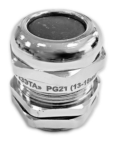 Латунний сальник TNSy PG21 Ø13-18мм IP65 (TNSy5501105)