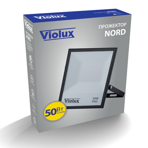 Прожектор LED Violux NORD 50W SMD 6000K 4750lm IP65 ( 400032 ) - фото №1