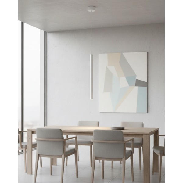 Подвесной светильник, люстра Azzardo AZ6311 Verno LED 1x8W 4000K 444Lm IP20 белый - фото №1