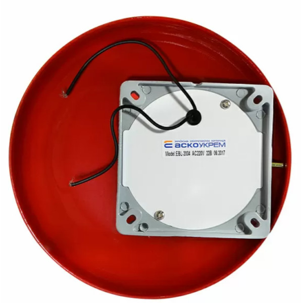 Звонок EBL-2004 Аско-Укрем красный - фото №1