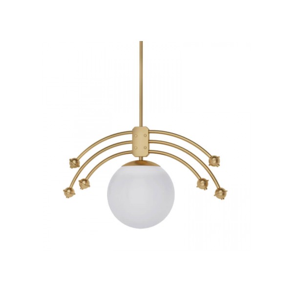 Люстра Pikart 24533 golden Eye E27 1x60W IP20 - фото №1