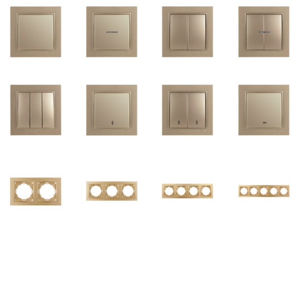 Вимикач Nilson Thor золото 1кл проміжний ( 27151010 ) - фото №3