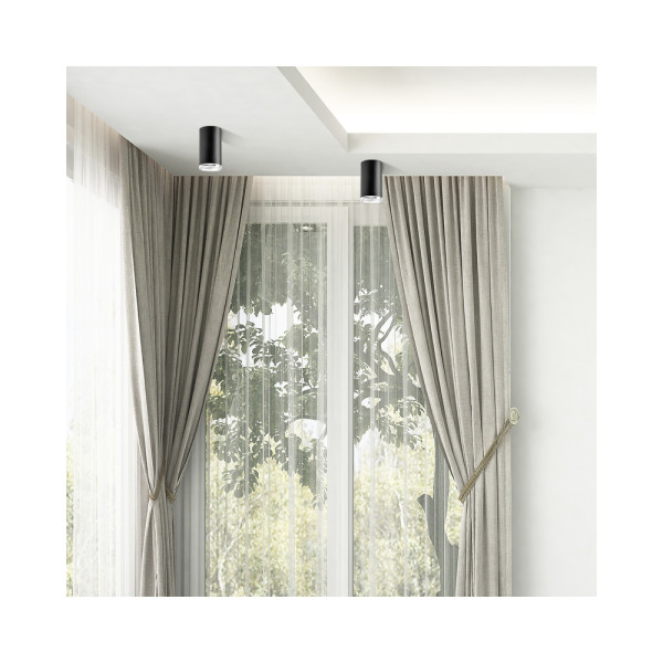 Точечный светильник Goldlux 324696 Turyn GU10 1x10W IP44 BK - фото №2