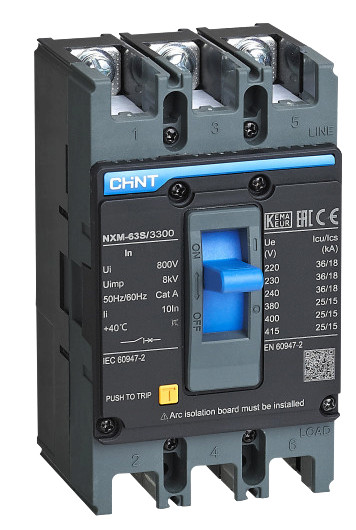 Автоматический выключатель Chint NXM-63S/3300 25A (205885)