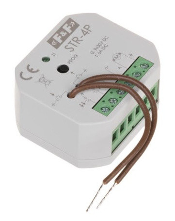 Бездротове реле керування F&F STR-4P 10-27В DC 6А/24В - фото №1