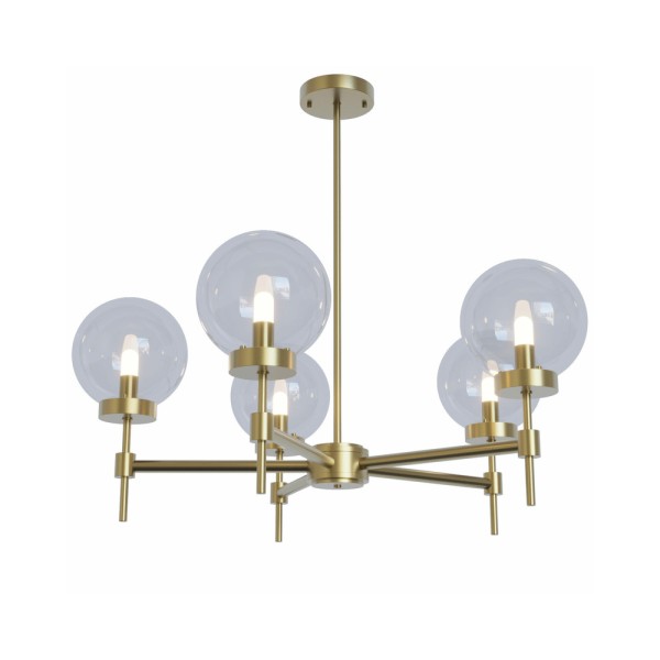 Люстра Pikart 31085-2 G9 6x60W IP20 Латунь