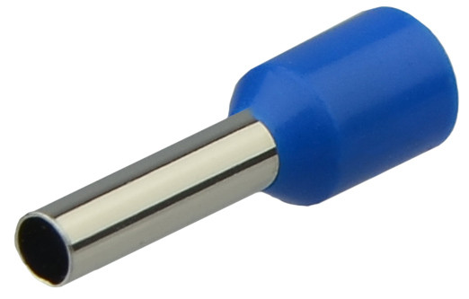 Наконечник Аско-Укрем НТ 2,5-08 изолированный синий 100шт (A0060010005)