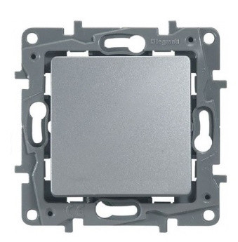 Механизм 1 клавишный Legrand алюминий
