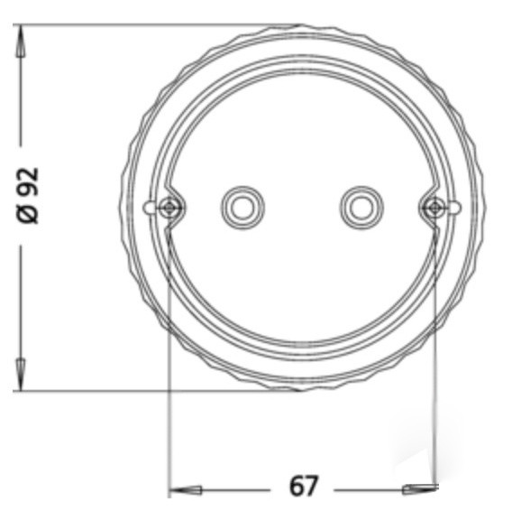Подрозетник Spelsberg U 86 K DVD-2 - фото №1