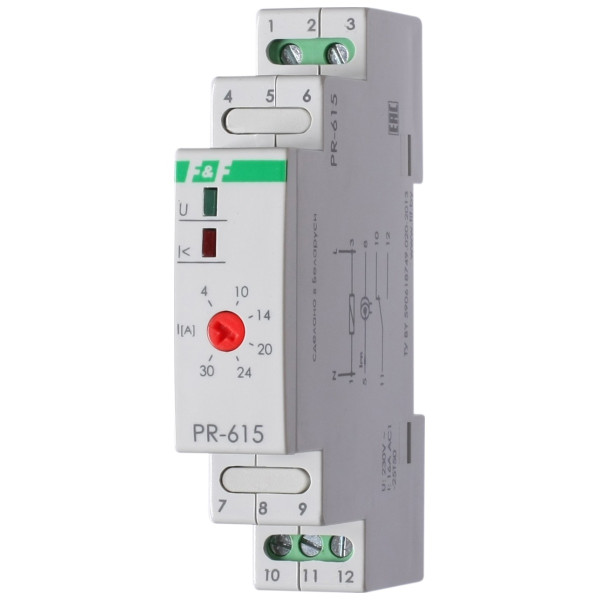 Реле контролю струму пріоритетне РП-615 (PR-615)
