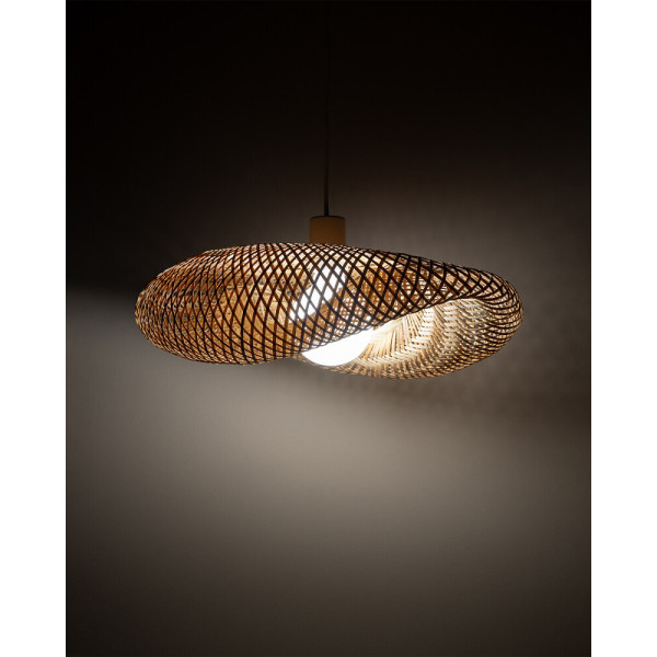 Подвесной светильник, люстра Nowodvorski 11395 Havana S E27 1x25W IP20 бежевый - фото №1