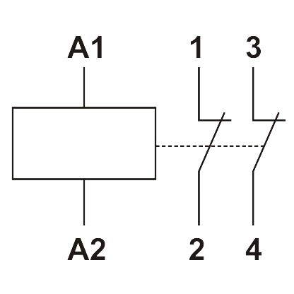 Магнитный пускатель Promfactor MCF3 20A 2NC 24В (MCF32002024) - фото №2