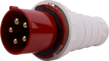 Переносна силова вилка E.Next e.plug.pro.5.125 5п 125А 380В IP67 (p011012)