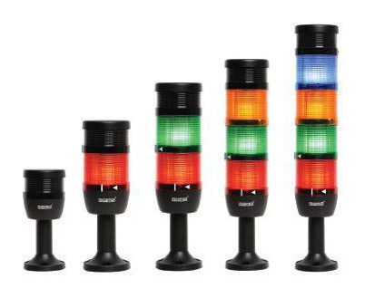 Порожній сигнальний модуль EMAS IKM5K Ø50 червоний - фото №6