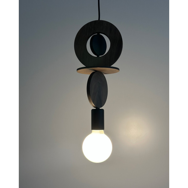 Подвесной светильник, люстра Nowodvorski 11175 Drops Wood C E27 1x25W IP20 коричневый - фото №2