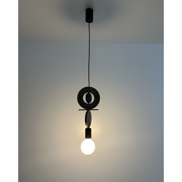 Подвесной светильник, люстра Nowodvorski 11175 Drops Wood C E27 1x25W IP20 коричневый - фото №3