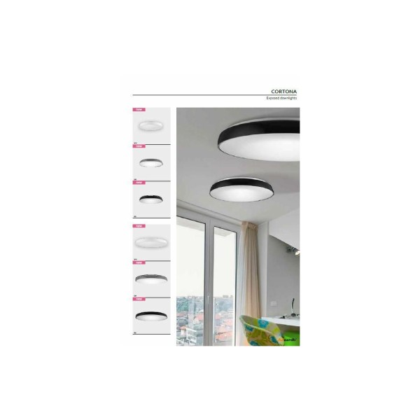 Светильник потолочный Azzardo AZ2743 Cortona (5901238427438) - фото №1