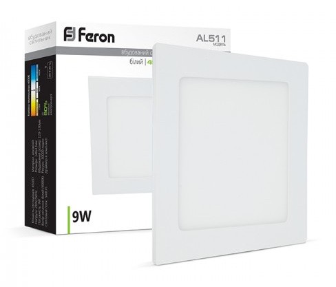 Светильник Feron AL511 9Вт 4000K - фото №2