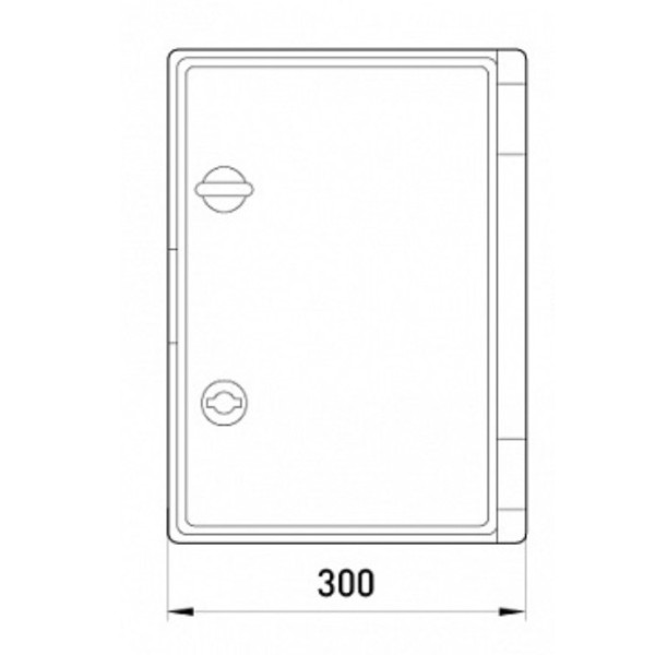 Бокс ударопрочный Enext e.plbox.300.400.195.tr - фото №3