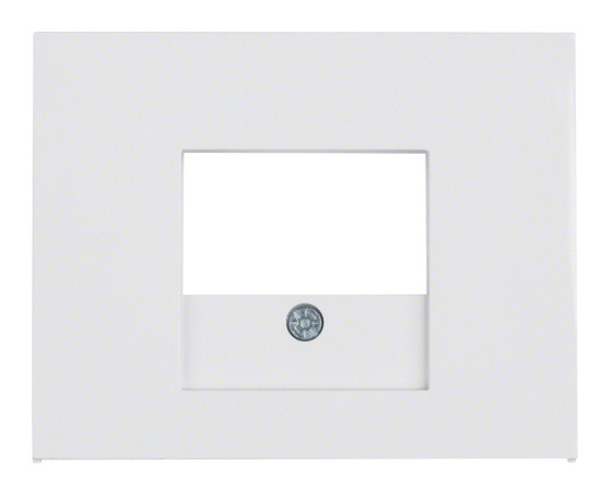 Накладка для громкоговорителей, USB-розеток, полярная белизна Berker K.1